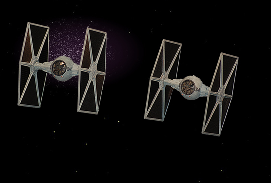 AMT/Ertl Star Wars Imperial Tie Fighters