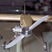 Close up of propeller and spinner