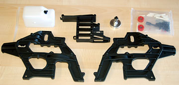Parts for frame assembly.
