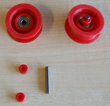 Idle pulley assembly.