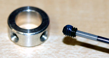 Apply Loctite to the Main Shaft Lock Ring set screws.