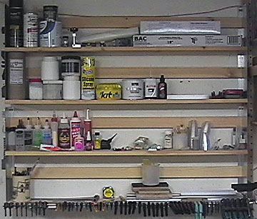 Miscellaneous Shop Supplies - Adhesives, Solvents, etc.
