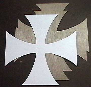 Maltese Cross Pattern and Inlays