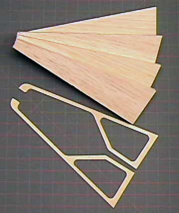 Parts to make the wing tips.