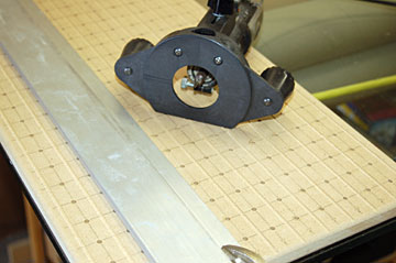 Use a router, routing table or table saw to cut grooves for support strips.