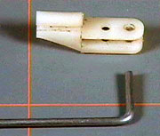 A Quick Connector and Wire with an L-Bend.