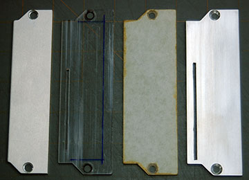 Various blade plates.
