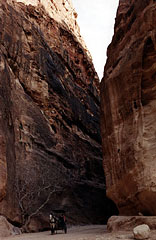 Sig Fissure - Entrance to Petra, Jordan