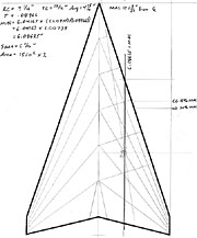 First Sketch of Dart Number One