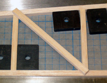 how to cut diagonal bracing