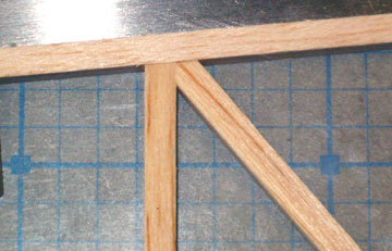 Fit the brace.  Be sure to check that the other end is centered over the joint.