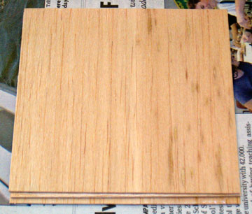 Airfield Models How To Make Balsa Wood Plywood