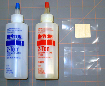 Some supplies to make the mount.