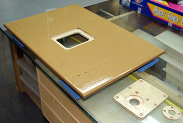 Airfield Models Finishing The Router Shaper Table